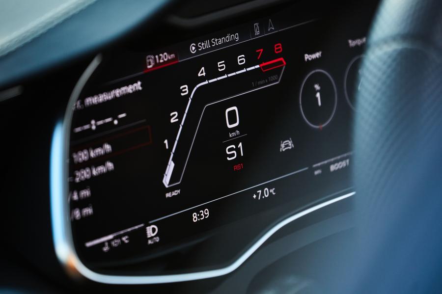 Панель приборов Audi RS7 Sportback 2020 года  (AU) (фото 19 из 34)